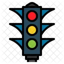 Traffic Light Transportation Icon
