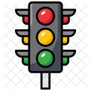 Traffic Light Traffic Lamp Semaphore Icon