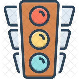 Traffic Light  Icon