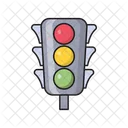 Signal Traffic Road Icon