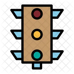 Traffic Light  Icon