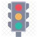 Traffic Light Semaphore Signal Light Icon