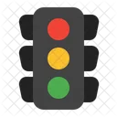 Traffic Light Road Sign Signaling Icon