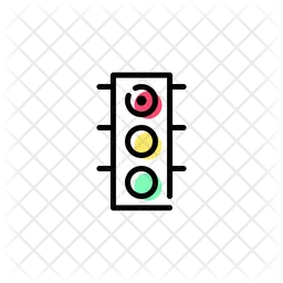 Traffic light red  Icon