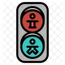 Traffic Lights Stop Icon