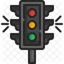 Traffic Lights Stop Light Road Sign Icon