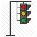 Traffic Lights Road Icon