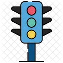 Traffic Lights Traffic Lamps Stoplights Icon