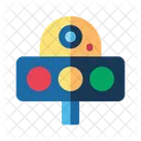 Traffic Lights Navigation Direction Icon