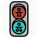 Traffic Lights Stop Icon