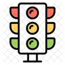 Traffic Lights Traffic Lamps Semaphore Icon