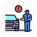 Traffic Offense  Icon