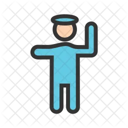 Traffic officer  Icon