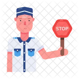 Traffic Police  Icon