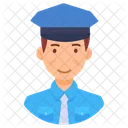 Traffic Police Traffic Officer Traffic Controller Icon