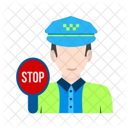 Traffic police  Icon