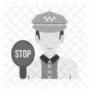 Traffic Police Avatar Icon