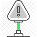 Traffic Sign Hexagonal Road Icon