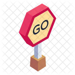 Traffic Sign Board  Icon