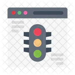 Traffic Signal  Icon