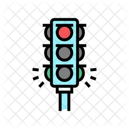 Traffic Signal  Icon