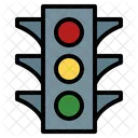 Traffic Light Map Symbol Direction Icon
