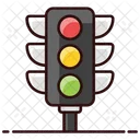 Traffic Signals Traffic Lights Traffic Lamps Icon