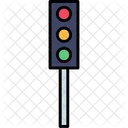 Traffic Signals Ahead Icon