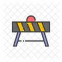 Traffic Stop Traffic Barrierbarrier Construction Barrier Icon