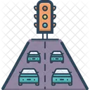 Trafic Embouteillage Route Icon