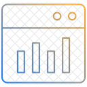 Trafic du site Web  Icône