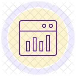 Trafic du site Web  Icône