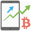 Tráfico de Bitcoins  Icono