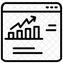 Crecimiento Del Trafico Crecimiento Del Trafico Aumento Del Trafico Icono