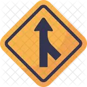 Incorporar Trafico Carretera Incorporarse Icono