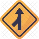 Incorporar Trafico Carretera Incorporarse Icono