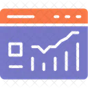 Trafico Del Sitio Web Analisis Seo Icono