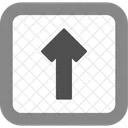 Trafico Unidireccional Carretera Senal Icon