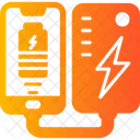 Tragbare Batterie  Symbol