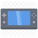 Tragbare Konsole Gamepad Videospiel Symbol