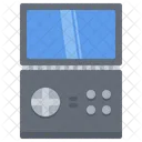 Tragbare Konsole Gamepad Videospiel Symbol