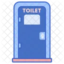 Tragbare Toilette Icon