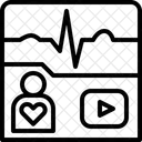 EKG Tragbar Symbol