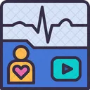 EKG Tragbar Symbol