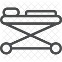 Medizinische Gerate Krankenhausausrustung Krankenhausbett Icon