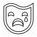 Tragedy Mask Icon