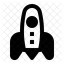 Tragerrakete Rakete Weltraum Symbol