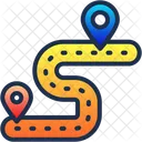 Trail Map Icon