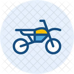 Trail Motorcycle  Icon