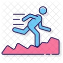 Trail Running Trail Running Trail Icon